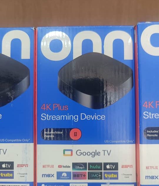 ONN 4K Plus Streaming Device avec Google TV